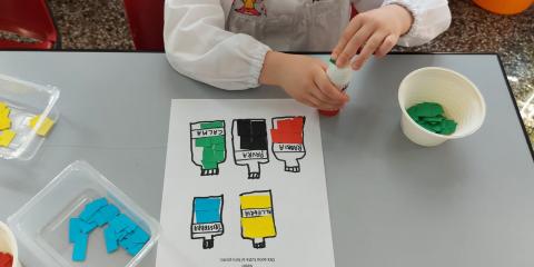 attività di pittura