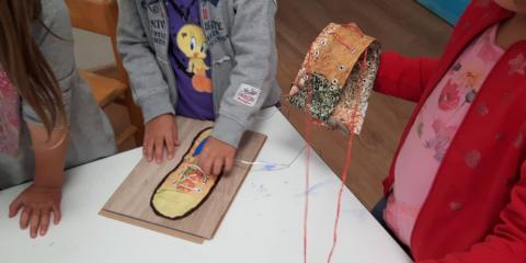attività  in classe: l'allacciatura