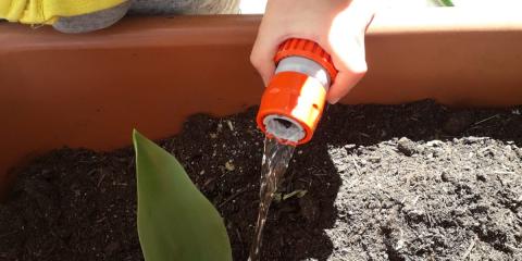 attività di giardinaggio