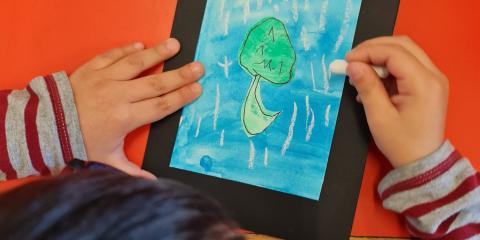 attività di disegno