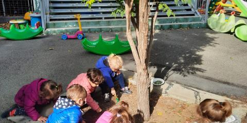 laboratorio in giardino 