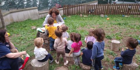attività in giardino