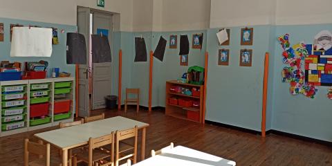 spazi interni Scuola Tollot Occidentale