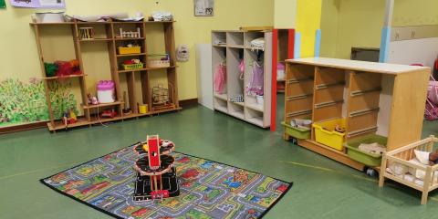 salone con pista