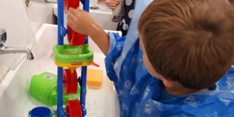 attività e giochi con l'acqua 