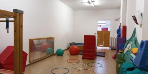 salone  psicomotricità scuola Mimosa