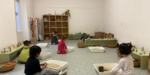 spazio del gioco della sabbia