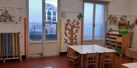 interno aula scuola Santa Sofia