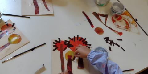 attività di collage