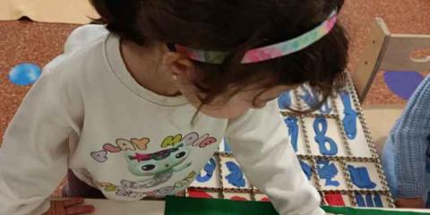 attività con alfabetiere