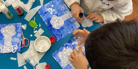 attività di collage