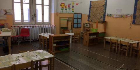 interno aula scuola Mazzini