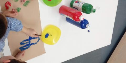 attività di pittura