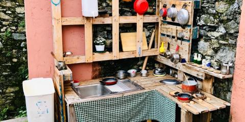 Cucina in giardino