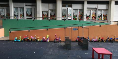 area esterna Scuola Don Bosco