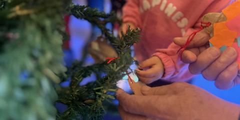 attività: addobbare l'albero