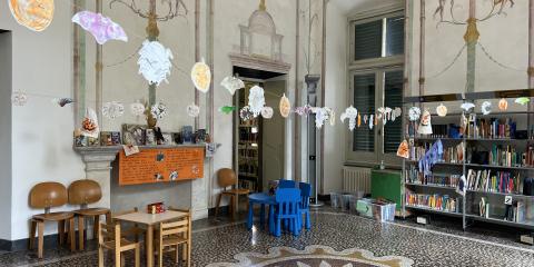 salone affrescato