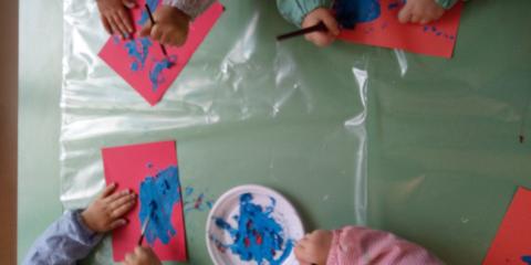 attività di pittura