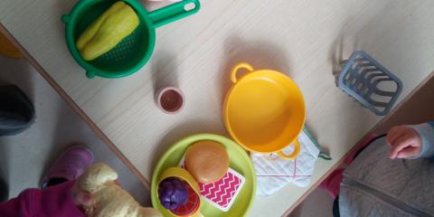  giochi con pentolini