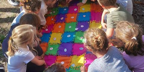 gioco in giardino
