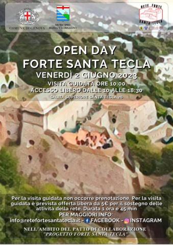 Open Day Forte Santa Tecla Open Day Forte Santa Tecla