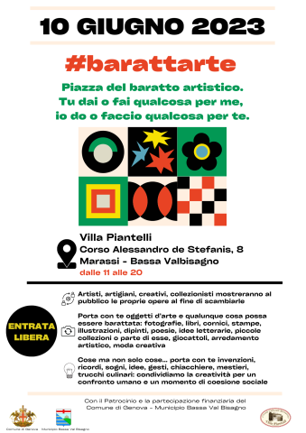 #barattarte - Piazza del baratto artistico #barattarte - Piazza del baratto artistico