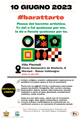 #barattarte - Piazza del baratto artistico