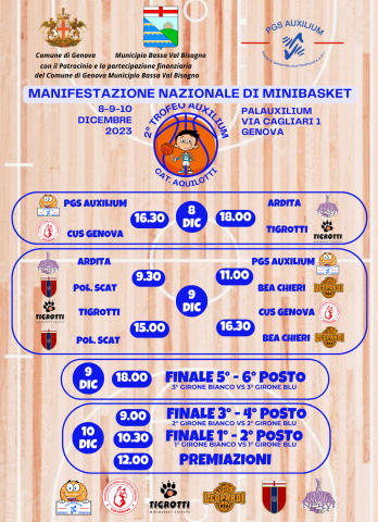 Manifestazione nazionale di Minibasket