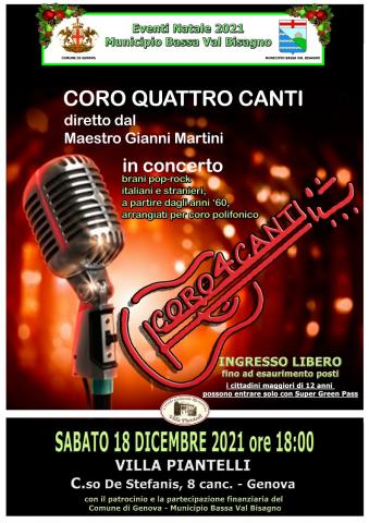 Coro Quattro Canti in Concerto