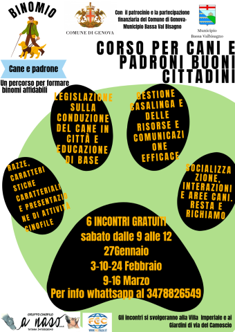 Cani e padroni buoni cittadini Cani e padroni buoni cittadini