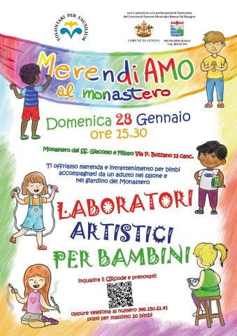 Merendiamo al Monastero: intrattenimento e merenda Merendiamo al Monastero: intrattenimento e merenda