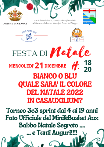 Festa di Natale al Palauxilium di via Cagliari