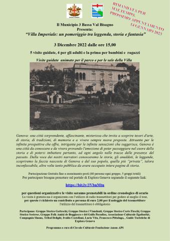 Villa Imperiale: un pomeriggio tra leggenda, storia e fantasia