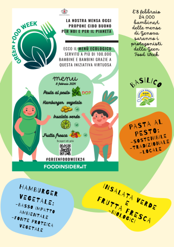 Green Food Week locandina titolo Green Food Week