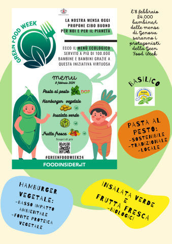 locandina titolo  Green Food Week