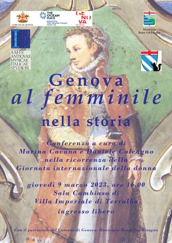 Genova al femminile nella storia Genova al femminile nella storia