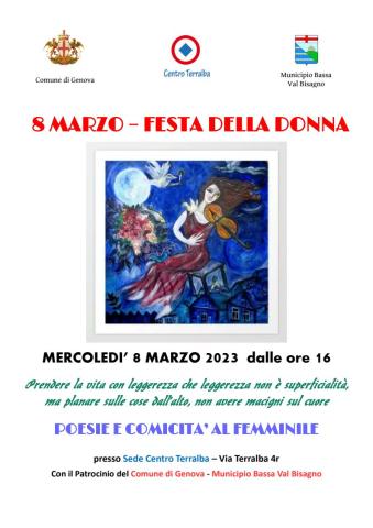 8 Marzo - Festa della Donna - Poesie e comicità al femminile