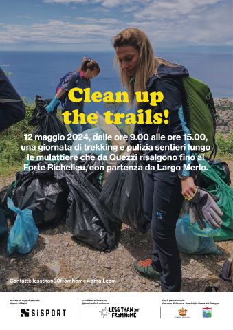 Clean up the trails! Giornata di trekking e pulizia delle creuze