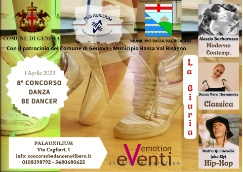 Be dancer - Concorso di danza classica, moderno contemporanea, hip hop Be dancer - Concorso di danza classica, moderno contemporanea, hip hop
