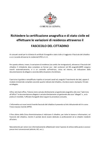 fascicolo cittadino fascicolo cittadino