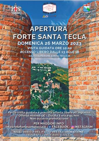 Apertura Forte Santa Tecla