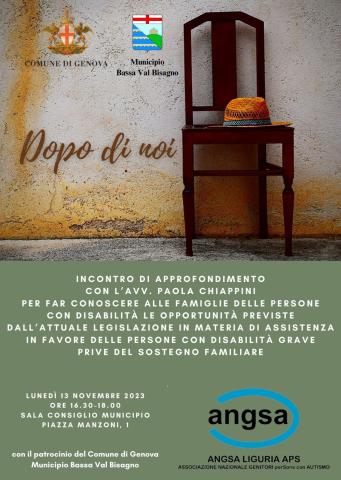Dopo di noi-incontro di approfondimento Dopo di noi-incontro di approfondimento