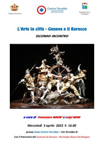 L'Arte in città-Genova e il Barocco - secondo incontro L'Arte in città-Genova e il Barocco - secondo incontro