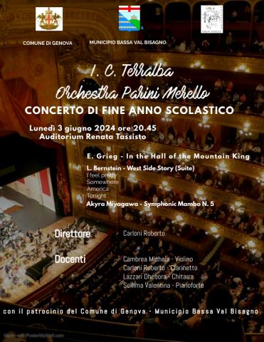 Concerto di fine anno Orchestra Parini Merello - I.C. Terralba