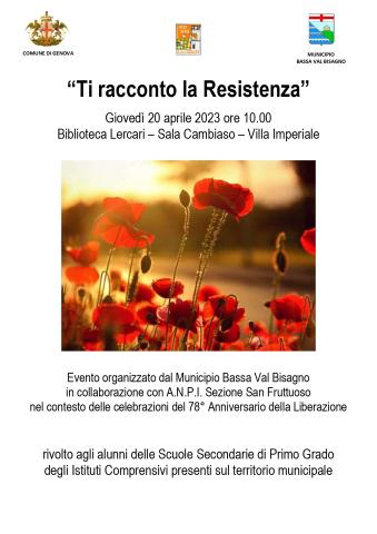 Ti racconto la Resistenza Ti racconto la Resistenza