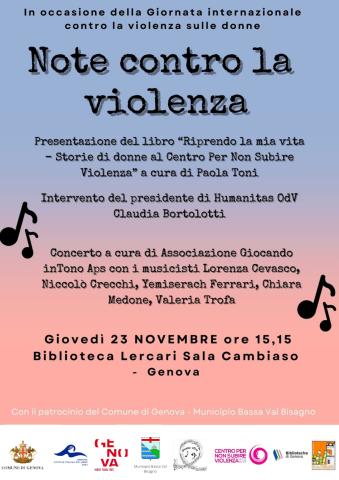 Note contro la violenza Note contro la violenza