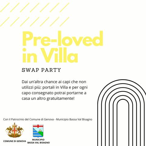 #swappiamo in villa #economiacircolare #swappiamo in villa #economiacircolare