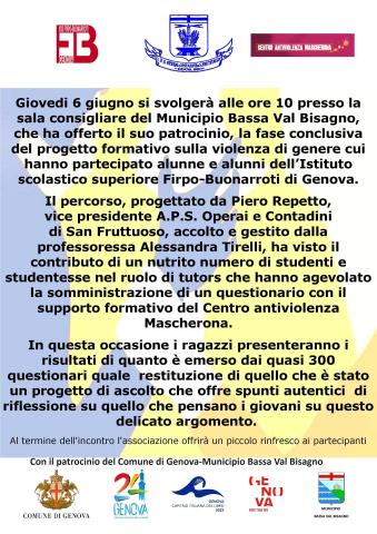 Contro la violenza di genere. Sempre.