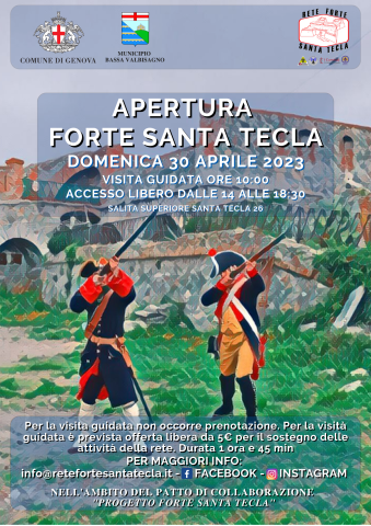 Apertura Forte Santa Tecla