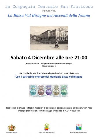 la Bassa Val Bisagno nei racconti della nonna